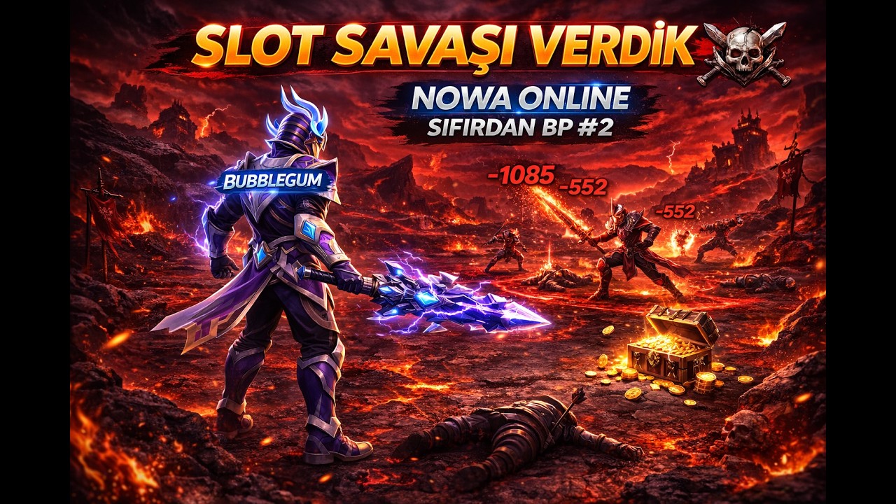 MULTİCİYLE SLOT SAVAŞI VERDİK, YAN PRİLER DİZİLDİ, ZARAR ÇOK💰📉⚔️ | Nowa Online World Sıfırdan BP #2