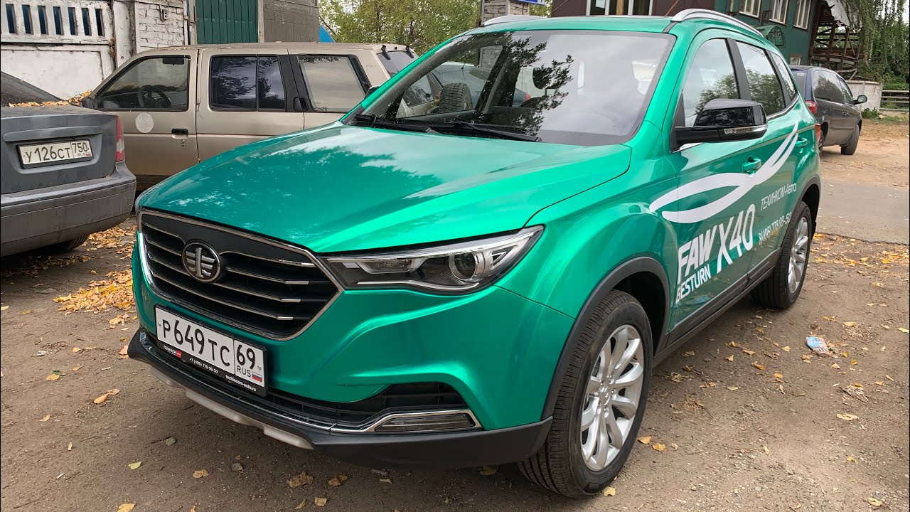 Faw BestTurn X40 - POV test drive. Driver’s eyes