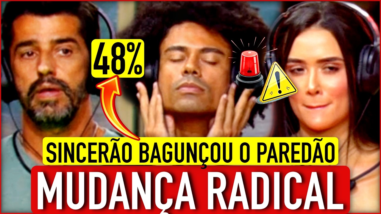 🚨URGENTE: SINCERÃO MUDA COMPLETAMENTE O PAREDÃO FALSO e NOVA PARCIAL CHOCA A TODOS!