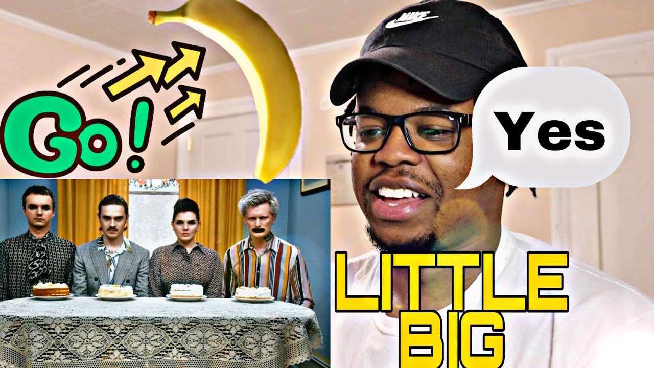 LITTLE BIG - GO BANANAS | AMERICAN REACTION !!