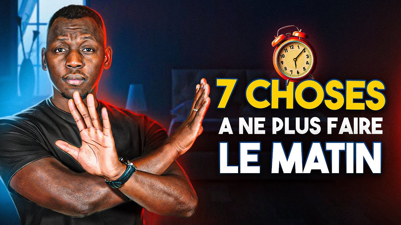 7 choses que tu ne dois pas faire le matin - (À ton réveil)