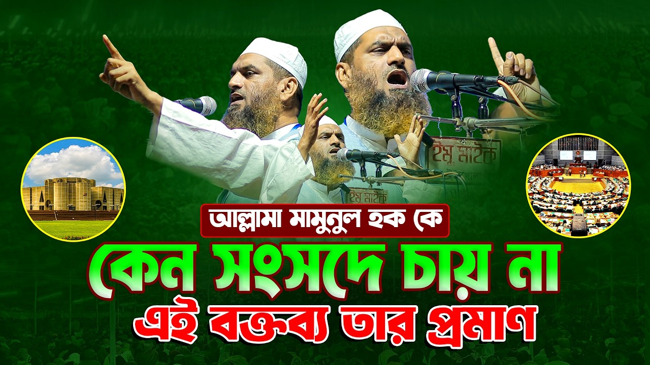 কেন সংসদে চায় না আল্লামা মামুনুল হক কে এই বক্তব্য তার প্রমাণ || Allama Mamunul Haque