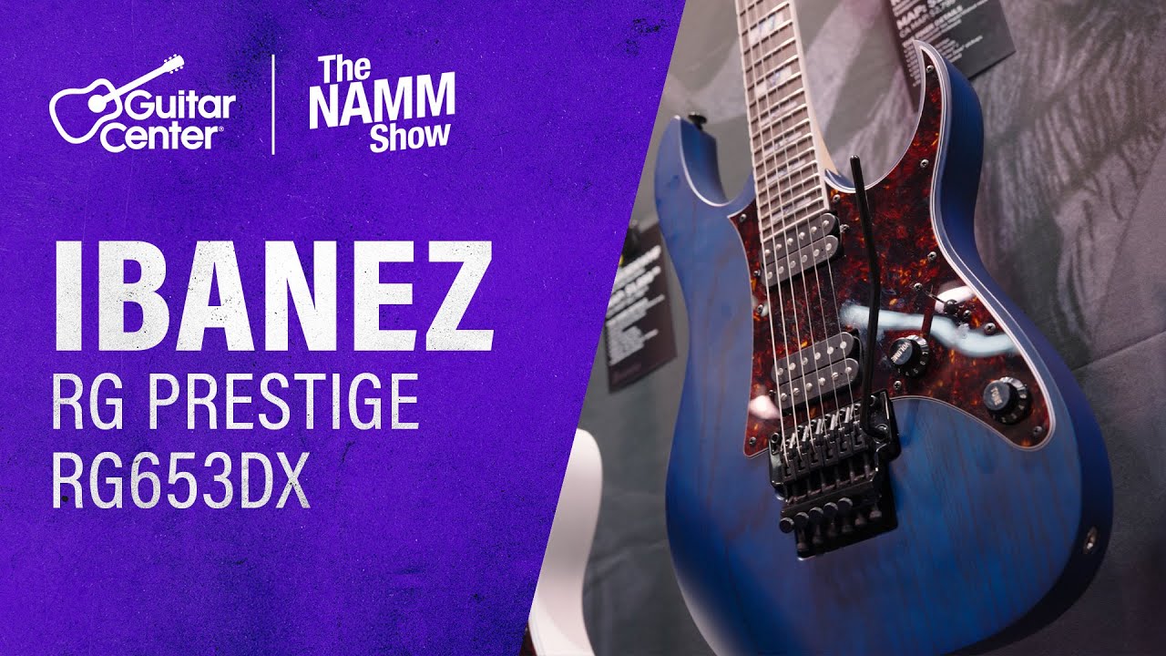 Демонстрация новой гитары Ibanez RG Prestige RG653DX | Выставка NAMM 2026