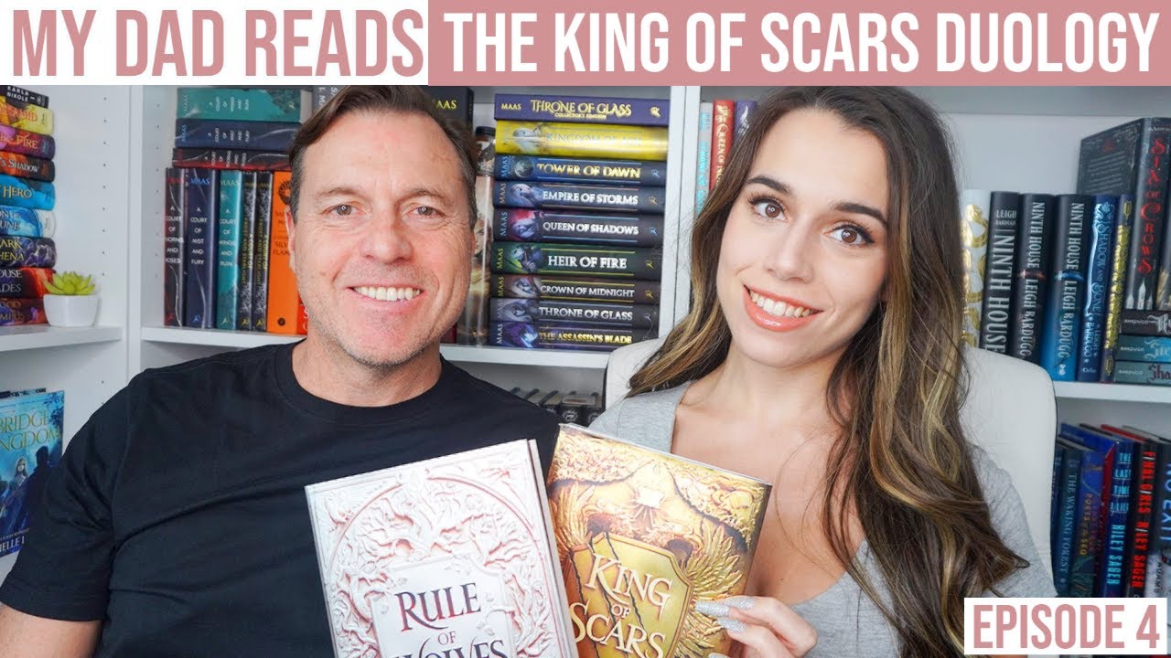 My Dad Reads the King of Scars Duology // Vlog & Review