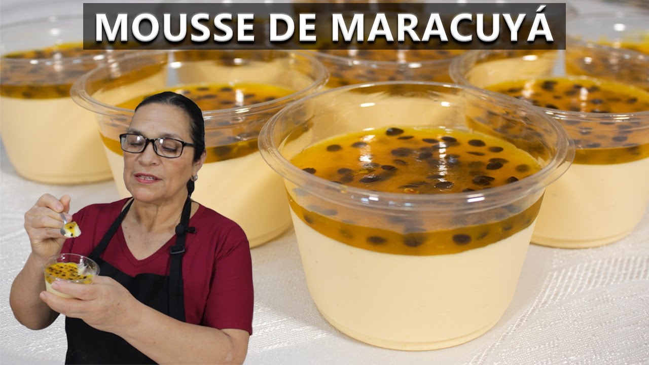 🔥Cómo hacer un MOUSSE de MARACUYÁ en VASO | Victoria Abanto