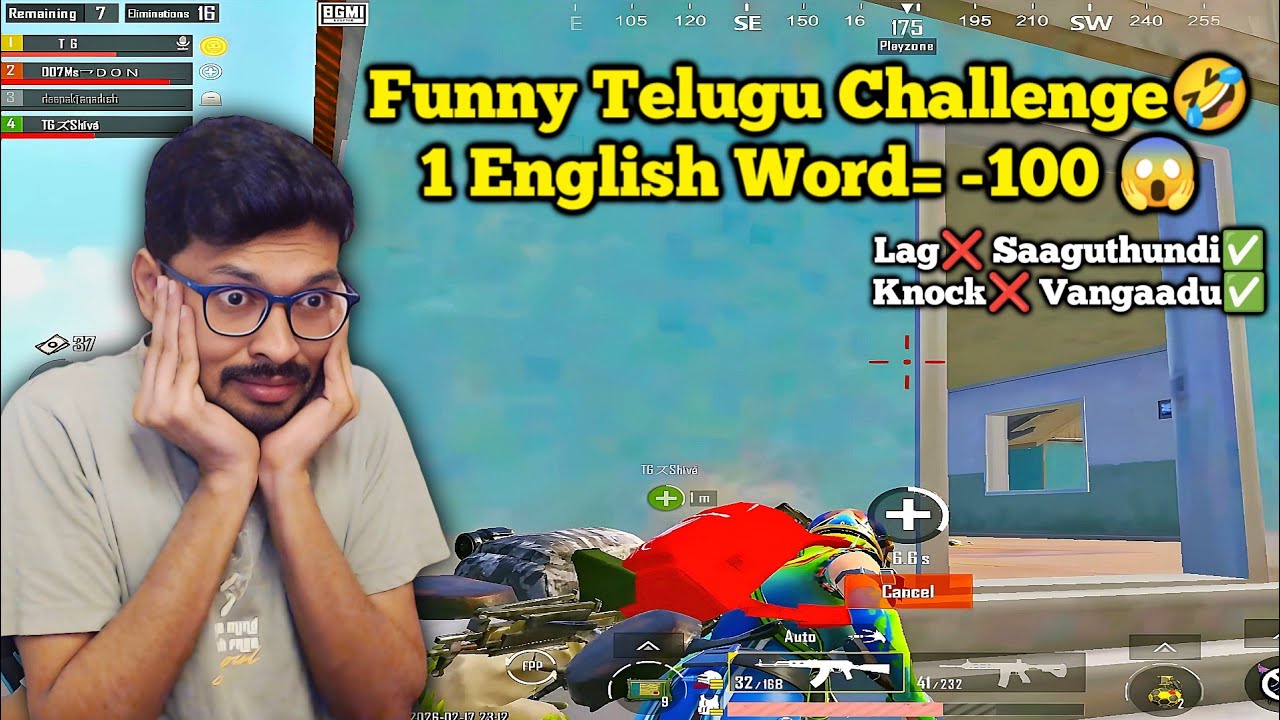 Only Telugu Speaking Challenge🤣 Don't Miss the End👌