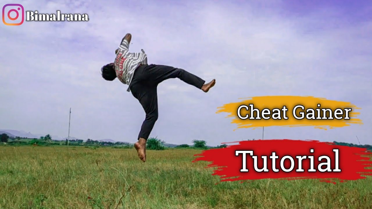 Cheat Gainer without Backflips in 5 steps / Cheat Gainer tutorial  by Bimal rana