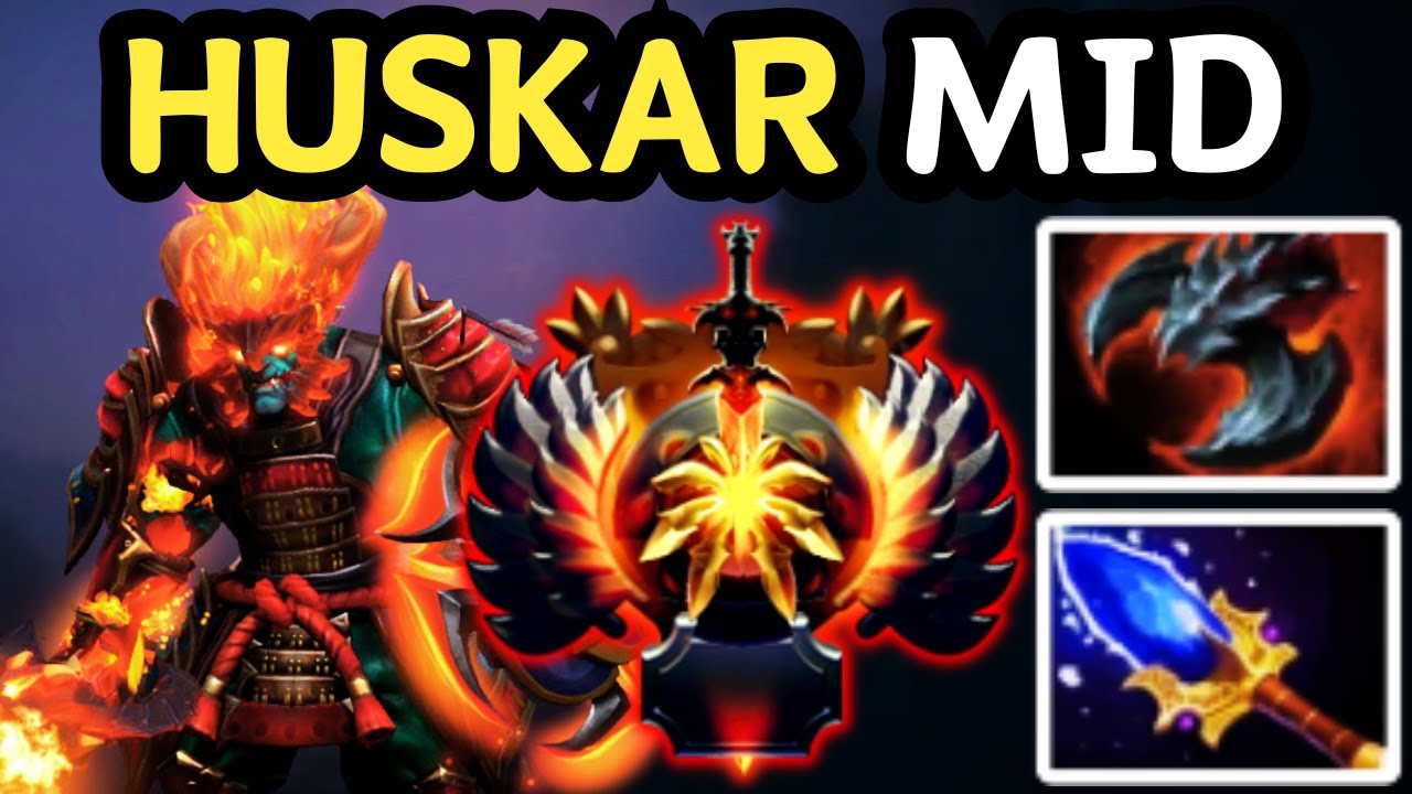🔥 ABSOLUTE FIRE DEMON — HUSKAR MID DESTROYS ALL | DOTA 2 🔥