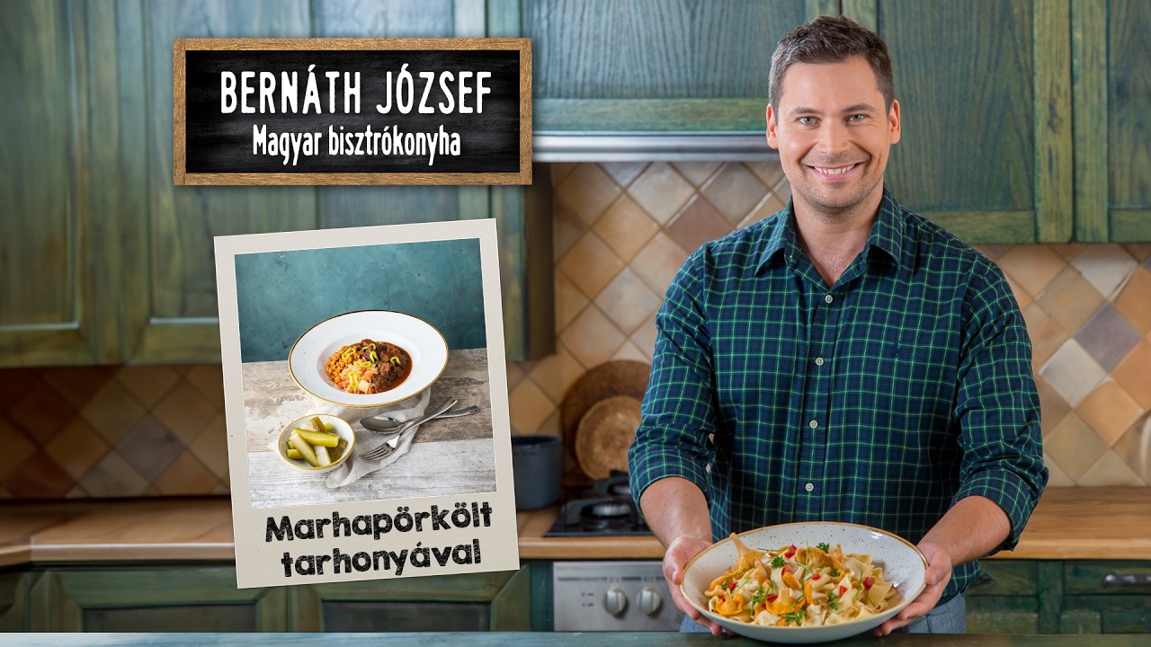 Marhapörkölt tarhonyával | Magyar Bisztrókonyha👨🏻‍🍳