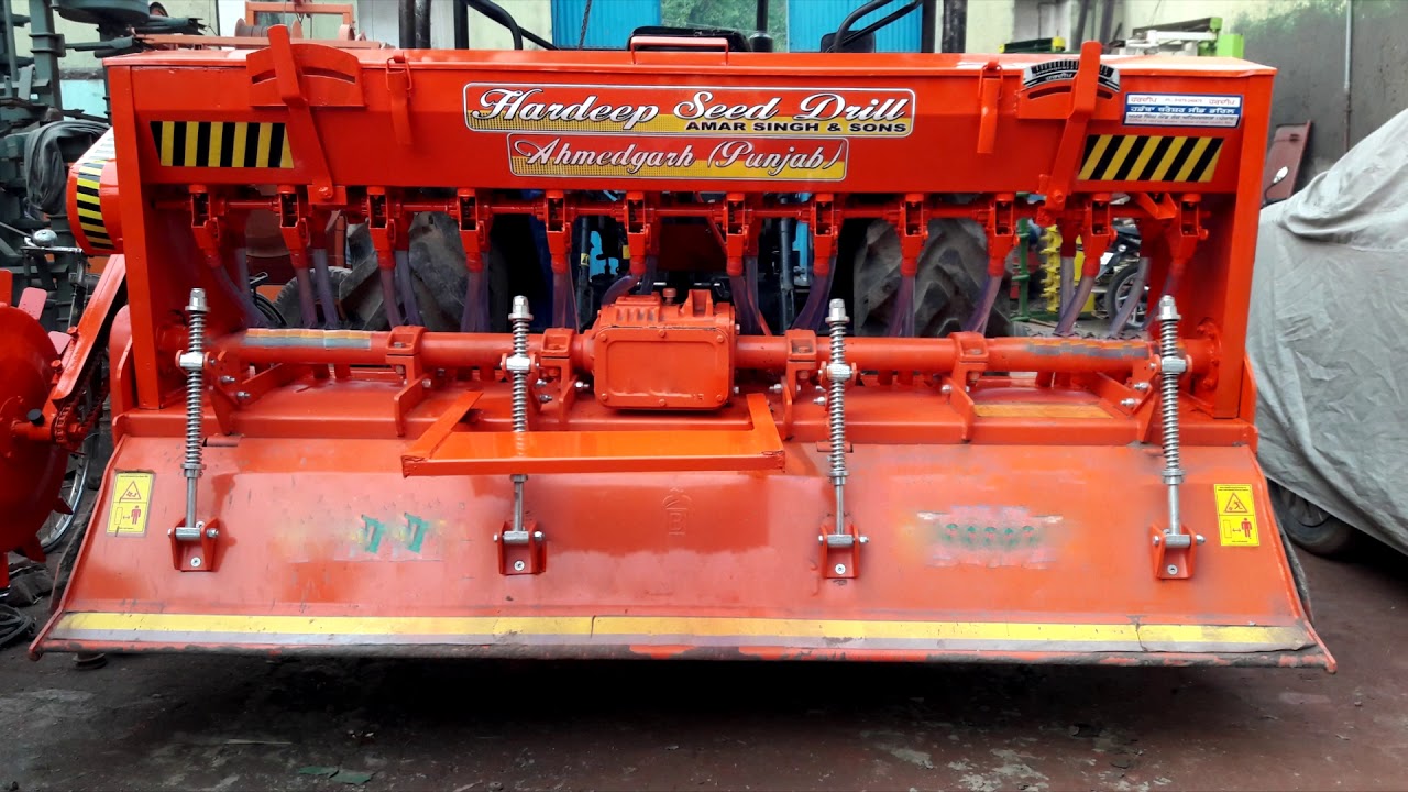 Roto seed drill
