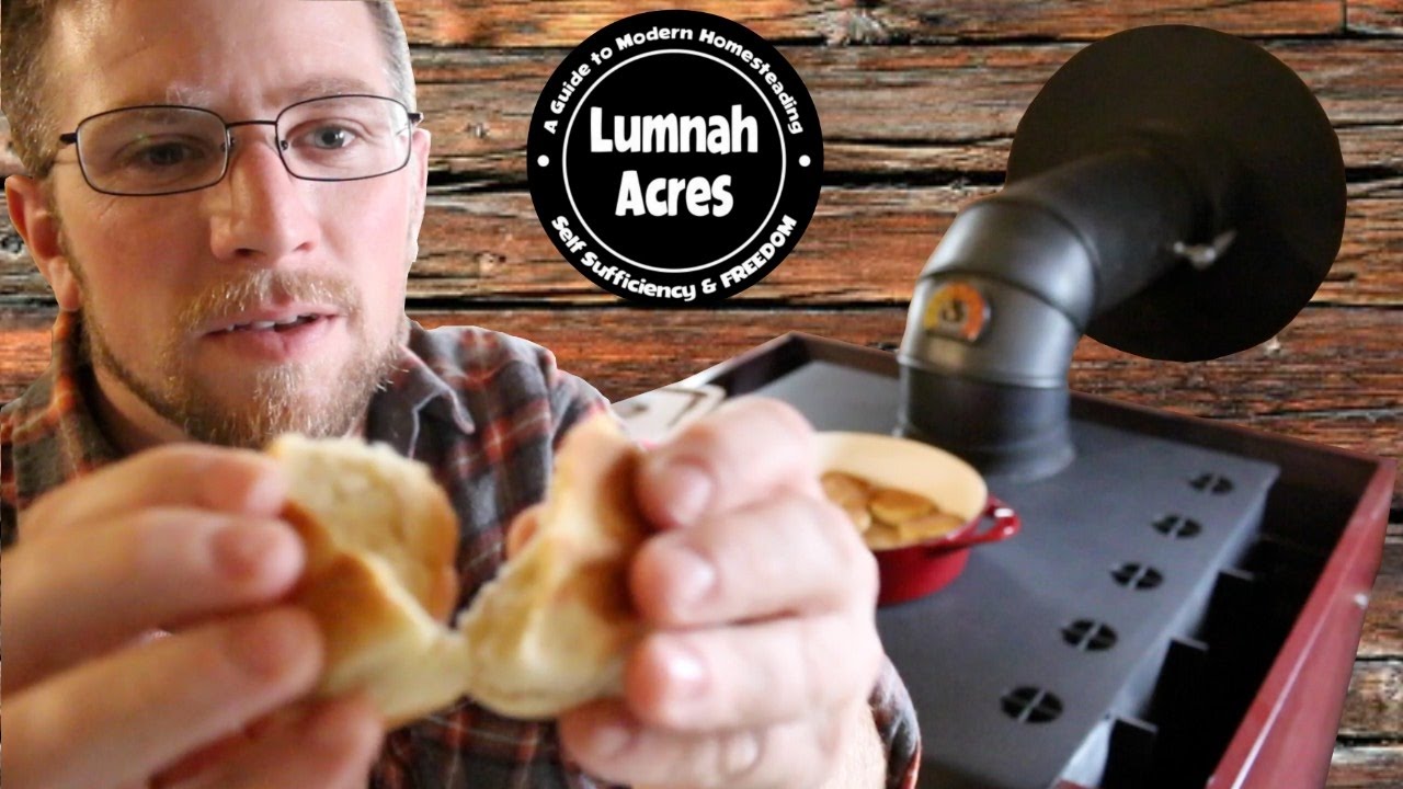 Simple Easy Homemade Biscuits on a Wood Stove