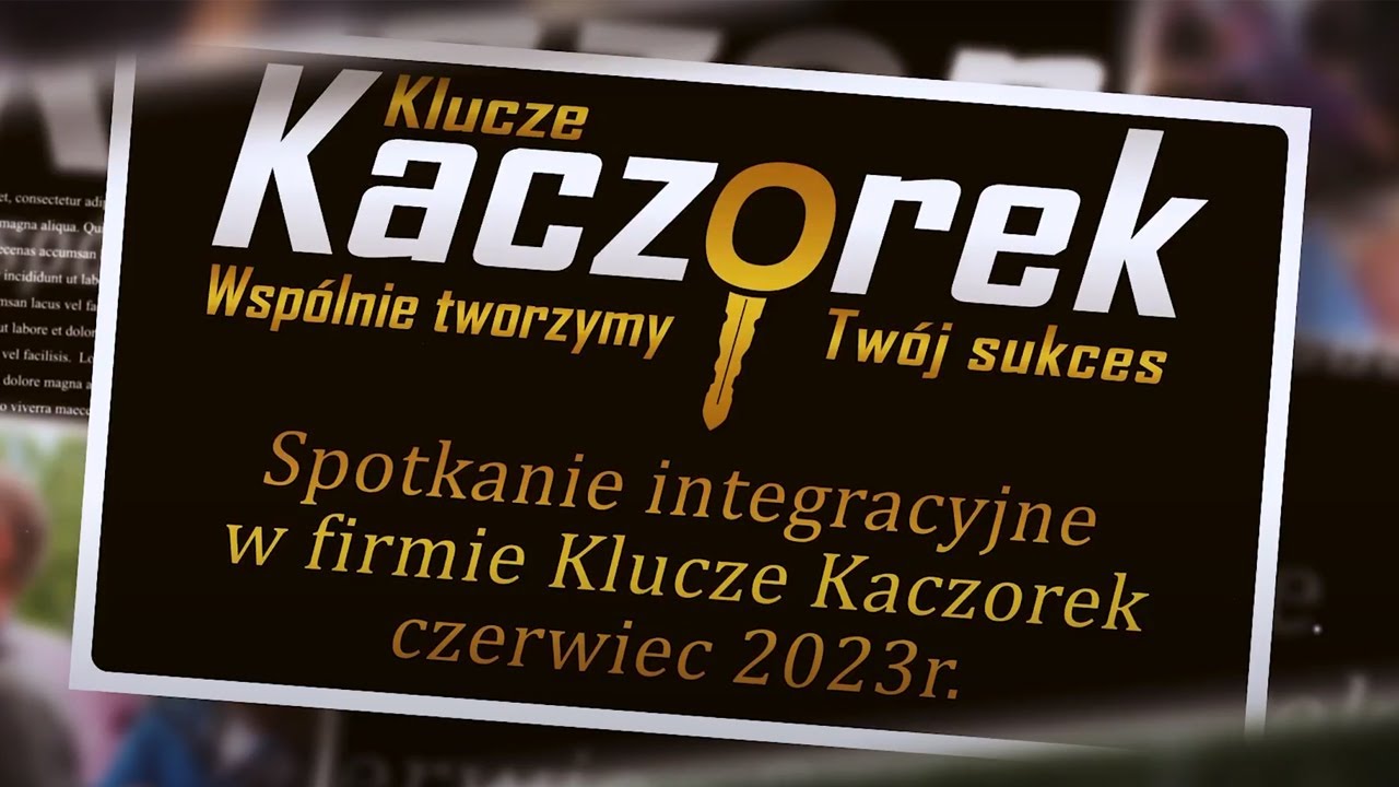 Spotkanie integracyjne w firmie Klucze Kaczorek czerwiec 2023r