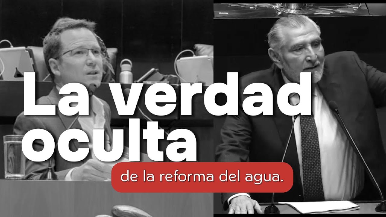 La verdad oculta de la reforma del agua.
