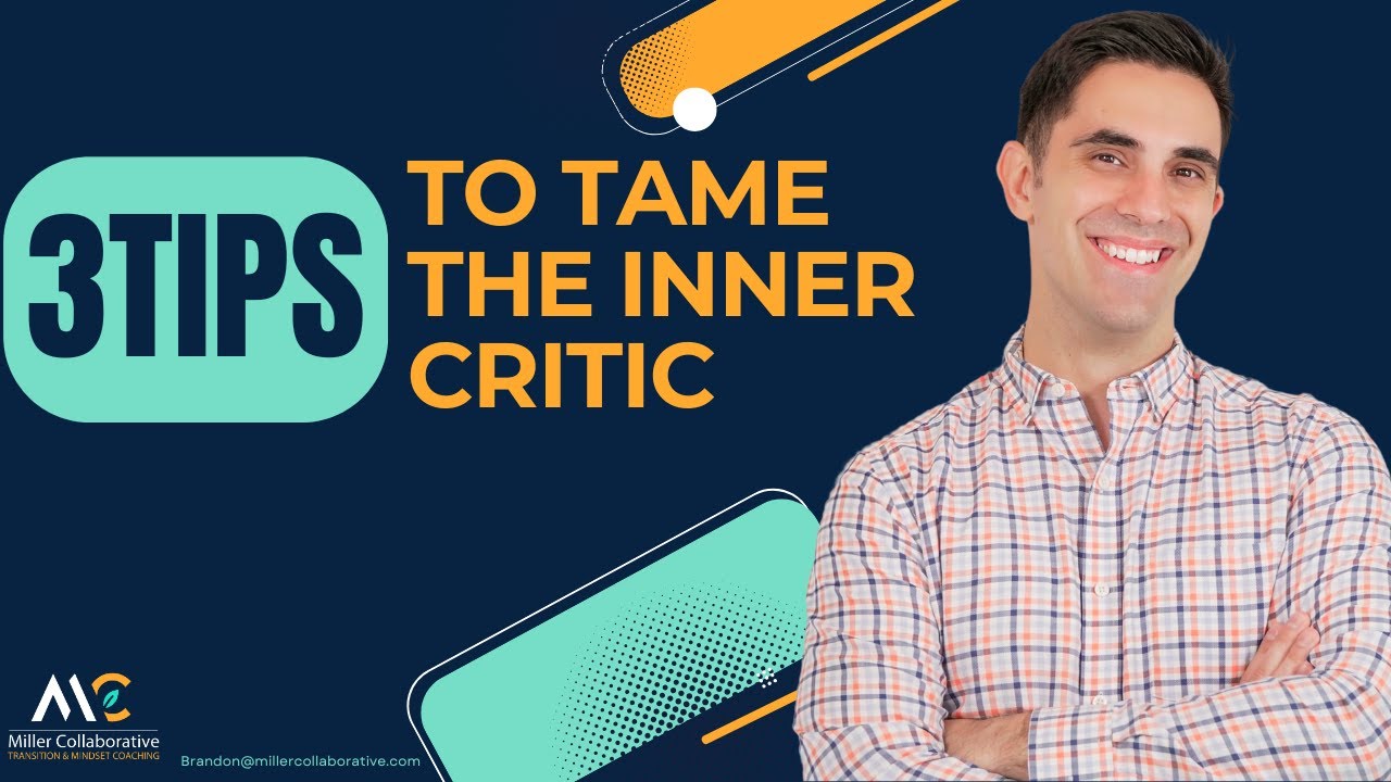 🤫Tired of that negative inner voice?🤬These 3 practical tips will help you calm down and take charge!