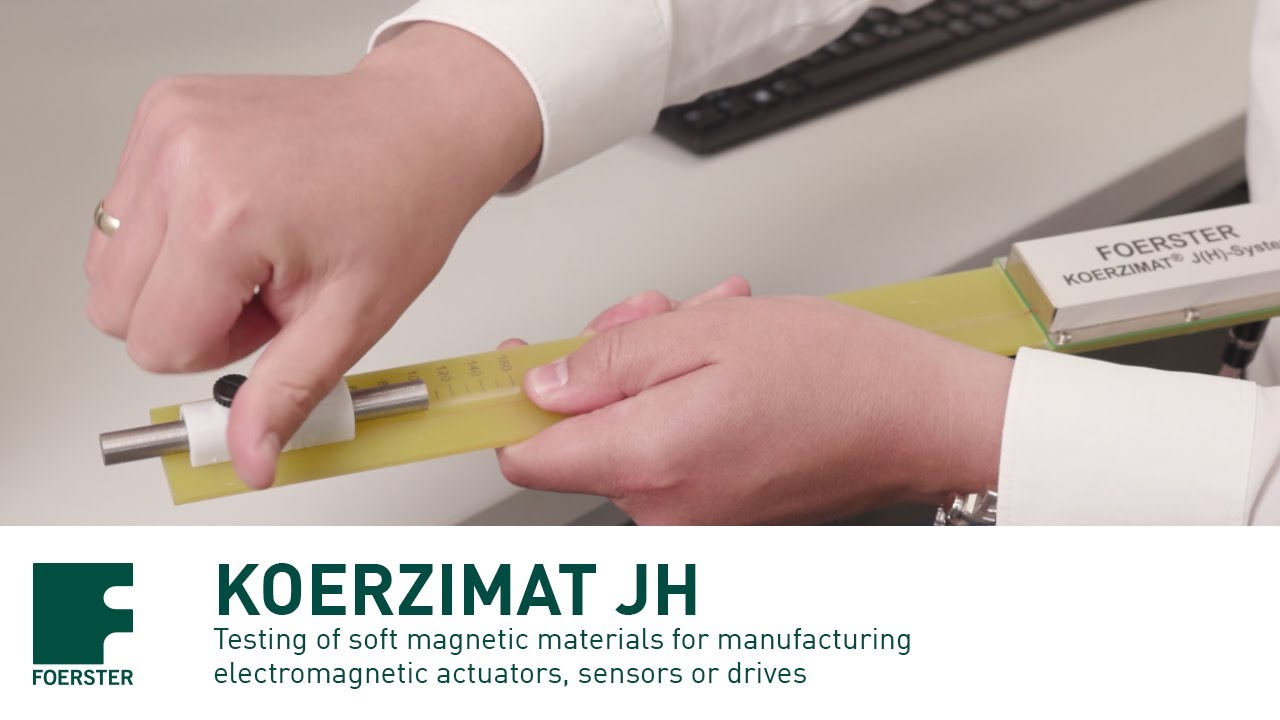 KOERZIMAT JH - Testing of soft magnetic materials