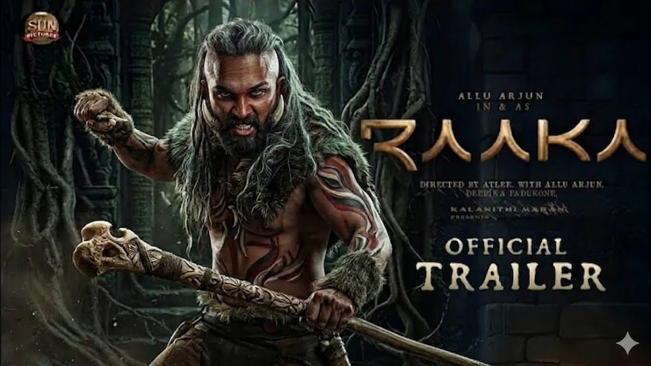 Raaka - Official Trailer | Allu Arjun | Raaka Movie Trailer | Deepika Padukone