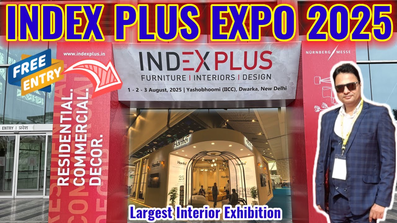 Index plus Expo 2025 | Index Plus Yashobhumi | Furniture | Interior | Design