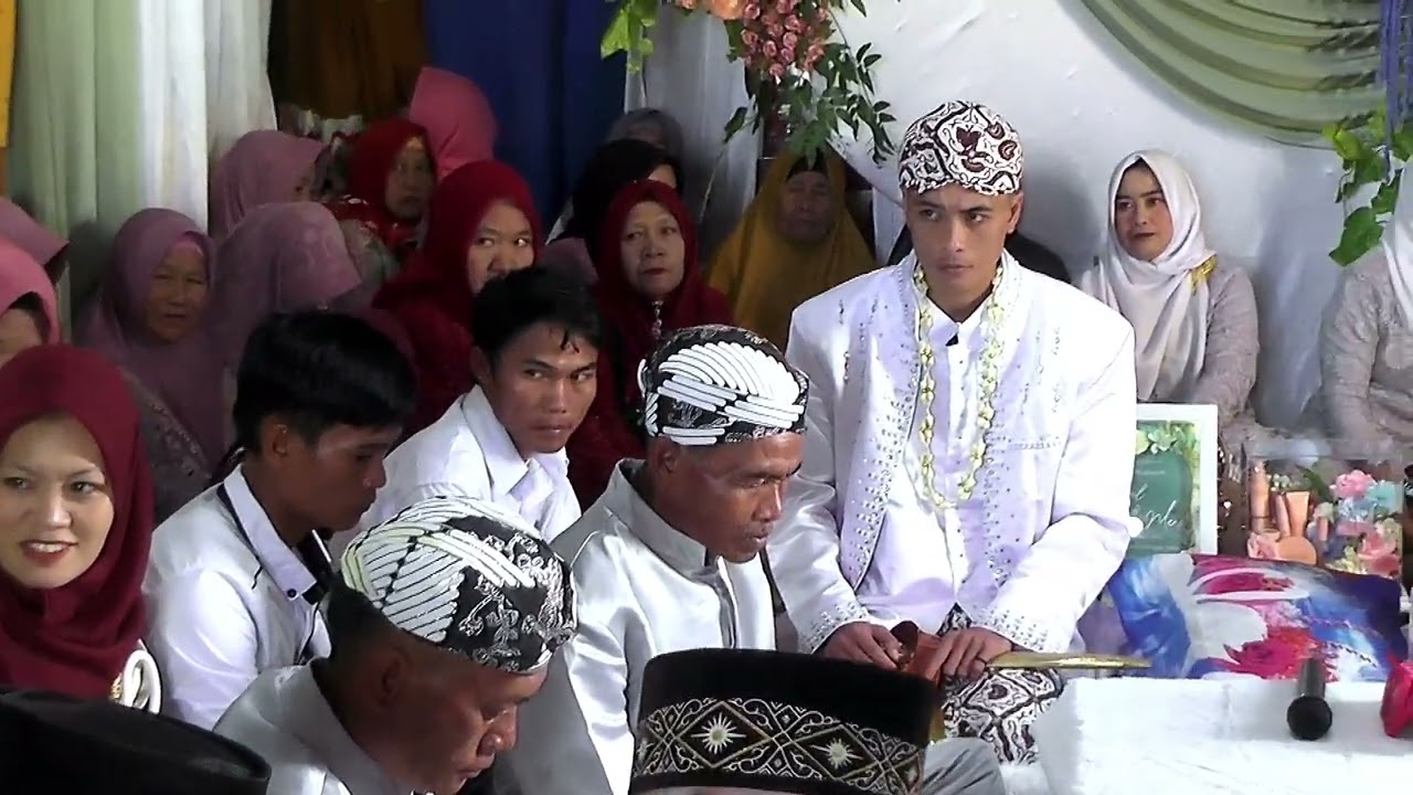PROSESI AKAD NIKAH NURUL DAN MERSY PONDOK PANGKUL DESA WATAS KEC. SINDANG DANAU OKUS