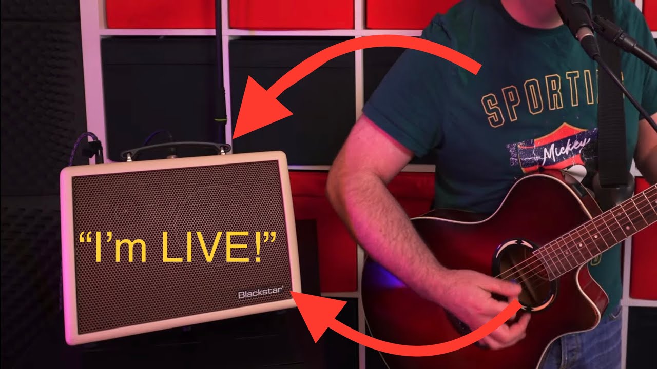 This Acoustic Amp can Live Stream! Blackstar Sonnet 60 - Demo & Review