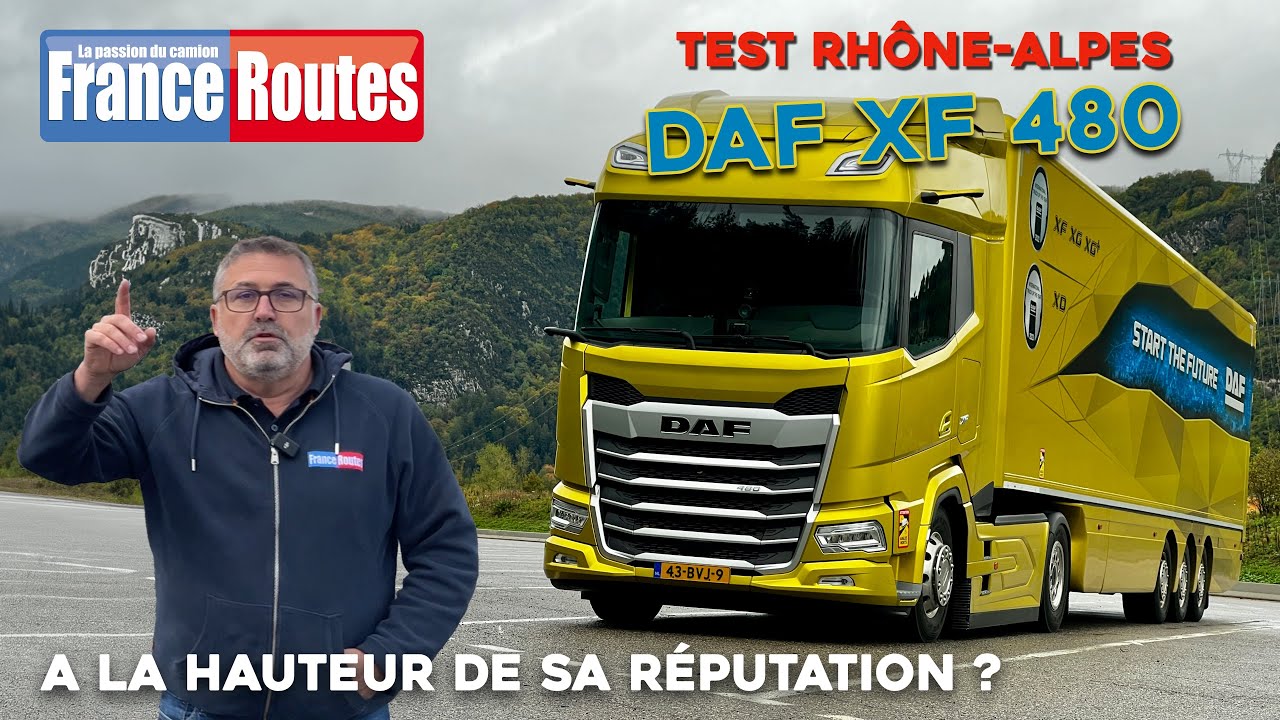 Essai camion : le Daf XF 480