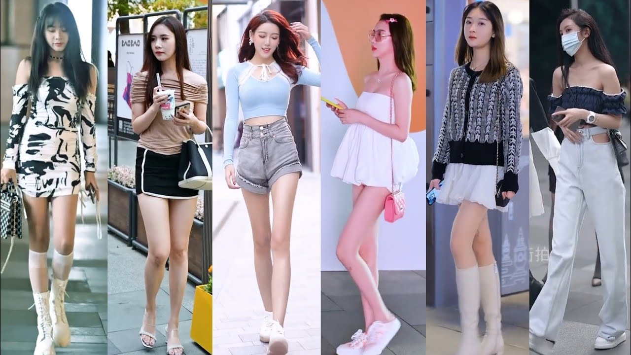 Mejores Street Fashion Douyin China| 抖音街拍穿搭 ！Douyin Tiktok China Thời Trang Đường Phố Ep.265