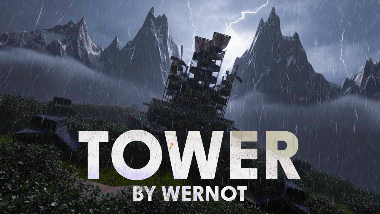 BEST TOWER 2x2 by Wernot - Chinawall - Catwalk | RUST BASE