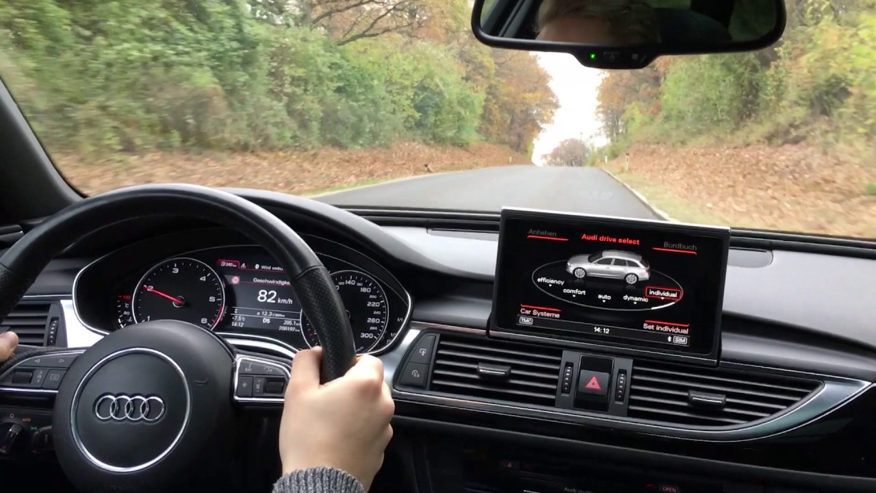 Audi A6 BiTDI, Biturbo 313 PS Review / Fahrbericht, Sound, Acceleration | APEX