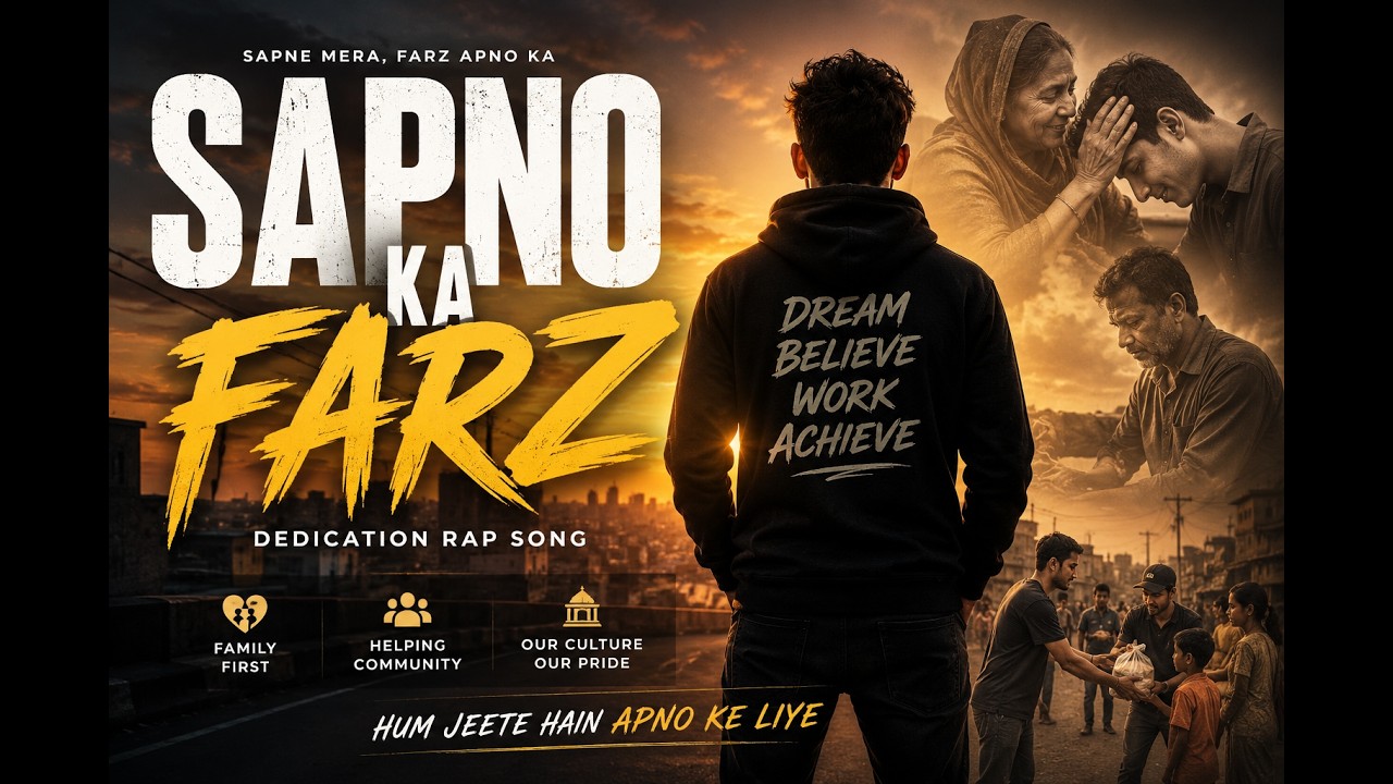 Sapno Ka Farz | New Hindi Youth Rap 2026 | Emotional & Motivational