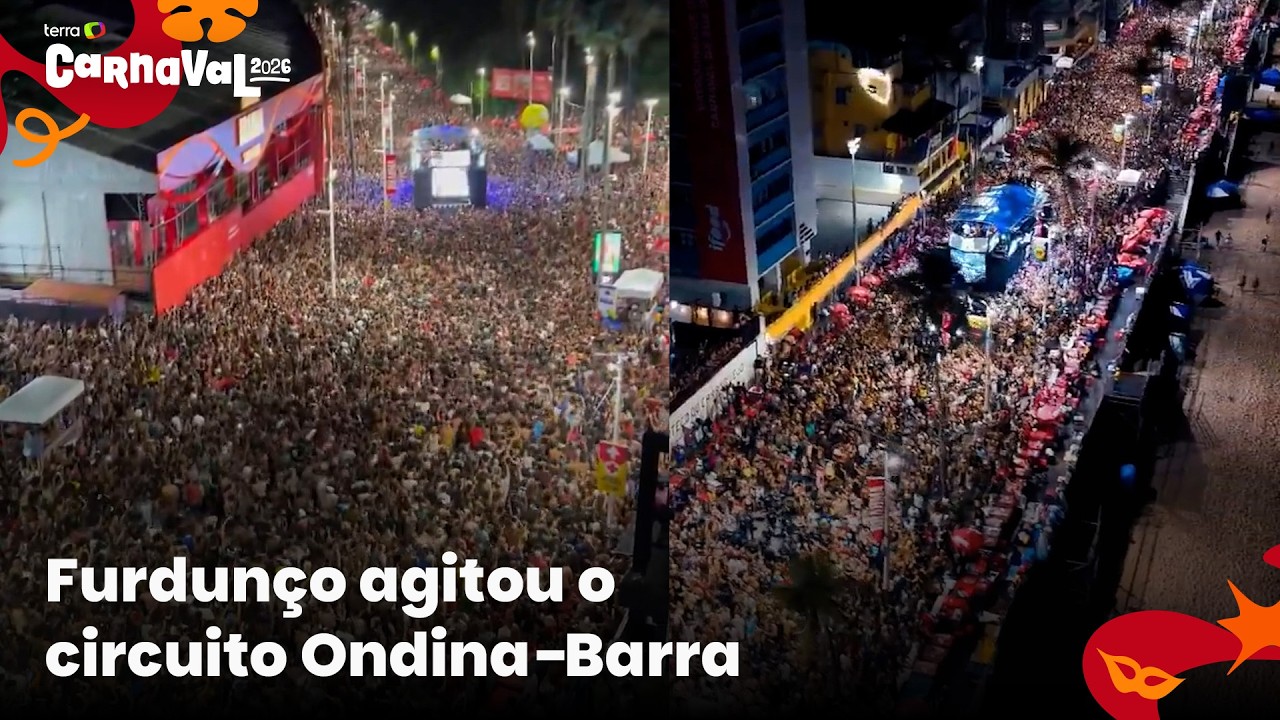 Vídeo mostra multidão nas ruas de Salvador para acompanhar o BaianaSystem no pré-carnaval
