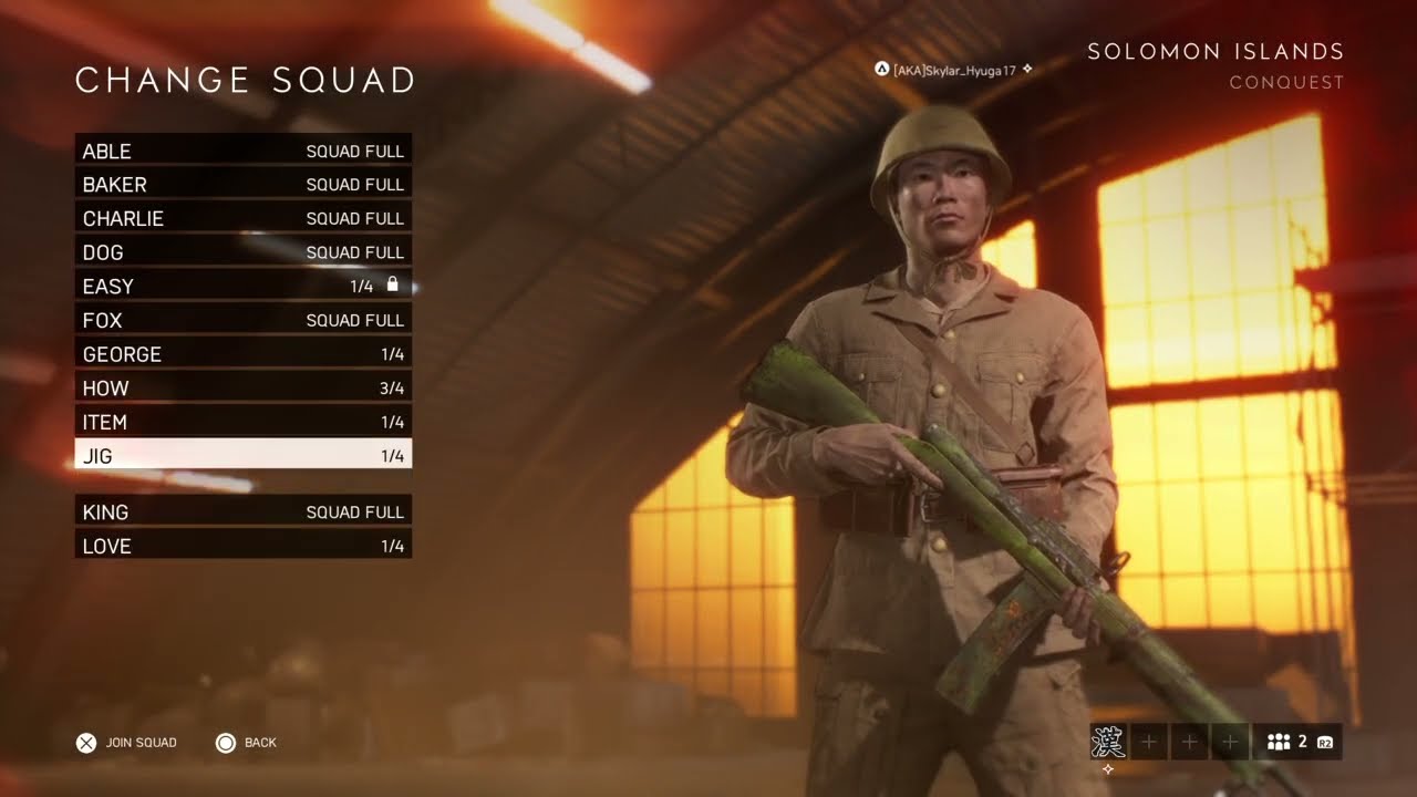 Battlefield V i have no Squad 😭😂