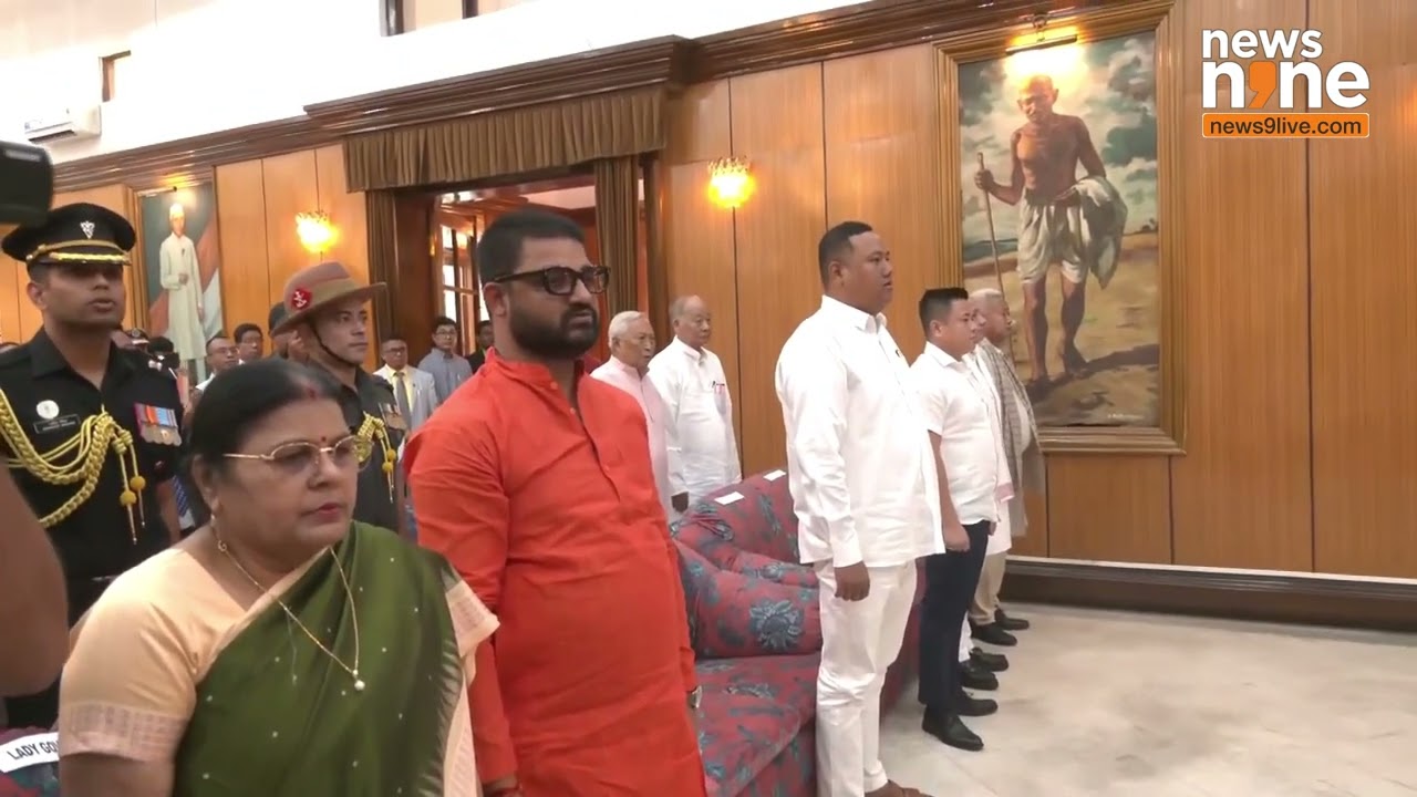 Lakshman Prasad Acharya Sworn In as 19th Governor of Manipur