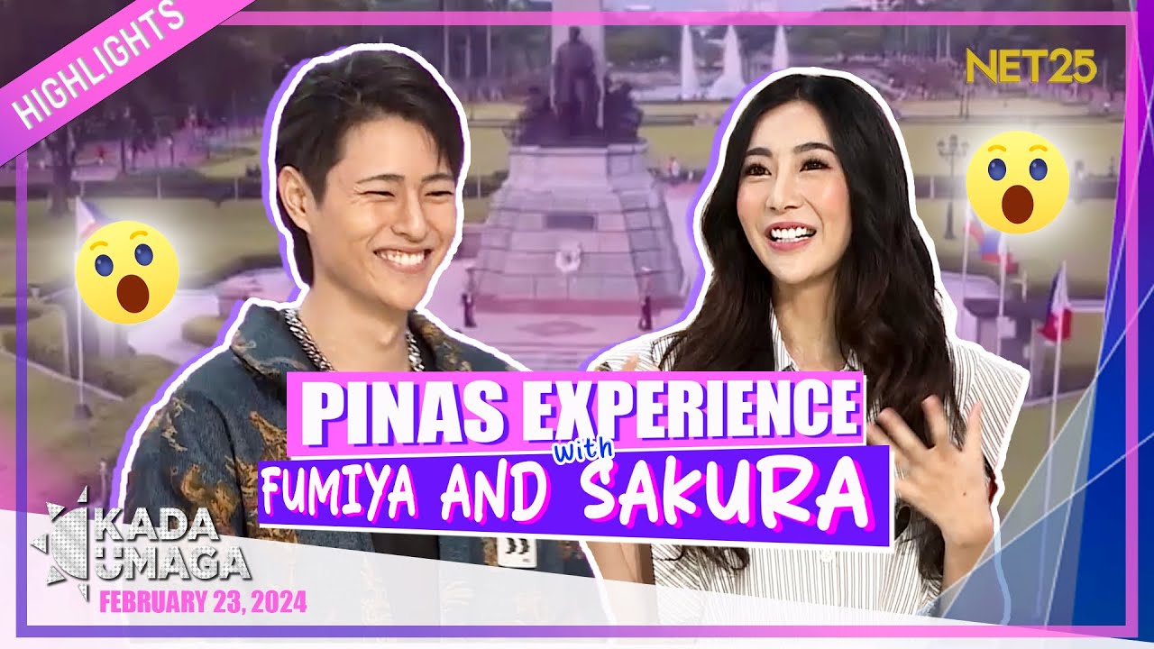 FUMIYA AND SAKURA, IBINAHAGI ANG KANILANG EXPERIENCE SA PILIPINAS AND THEIR UPCOMING MOVIE