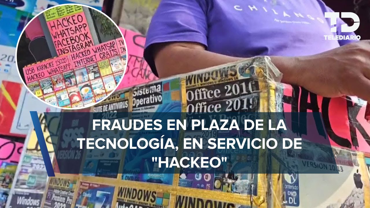 Estafas y delitos: Autoridades llaman a evitar servicios de hackers en el centro de la CdMx