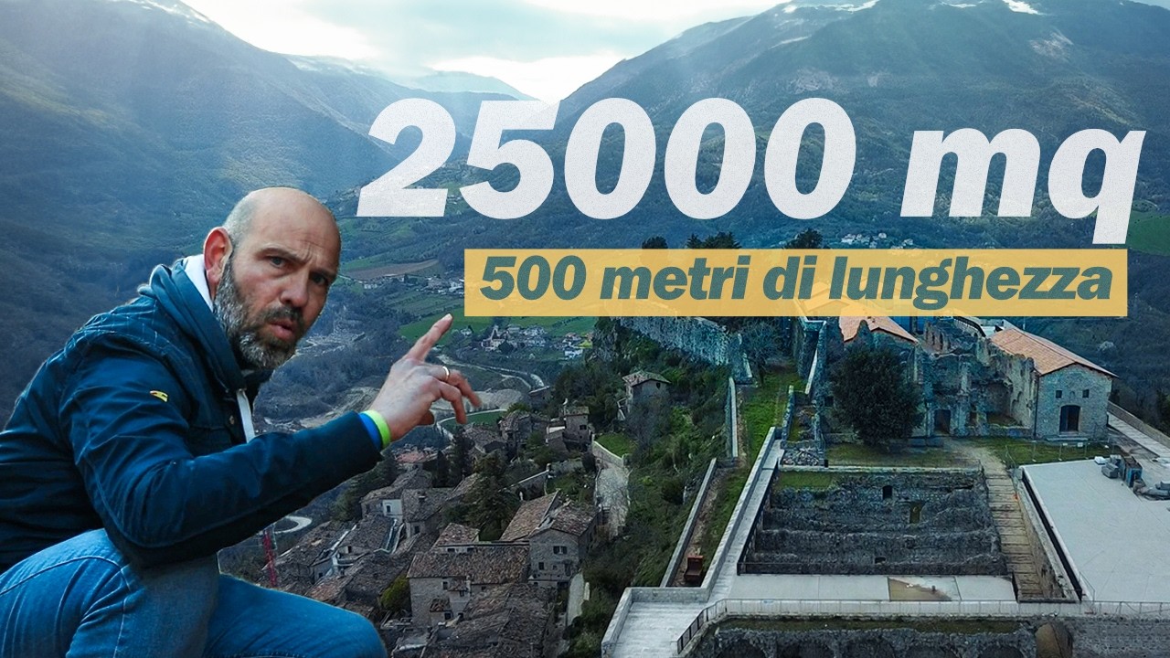 1 GIORNO a CIVITELLA del TRONTO visitando una delle FORTEZZE più GRANDI D'ITALIA