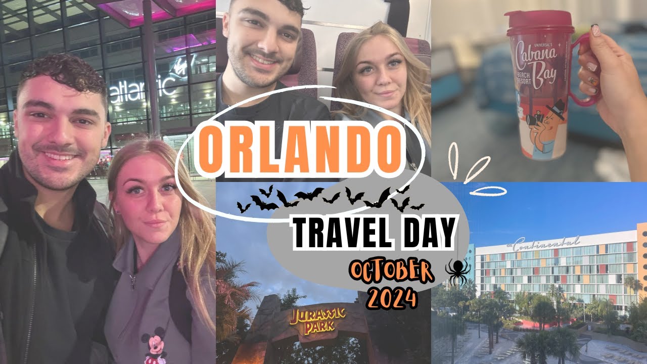 Orlando Travel Day - Virgin Atlantic | Universal Cabana Bay check-in | October 2024