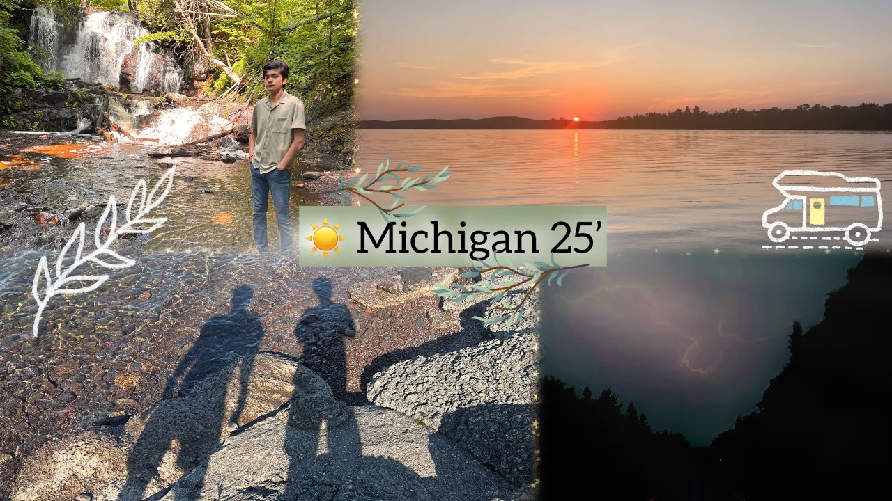 Summer Break Trip 2025, ☀️ (Minnesota-Michigan) Chasing the Greatest Lake. | Easy Life with Aro