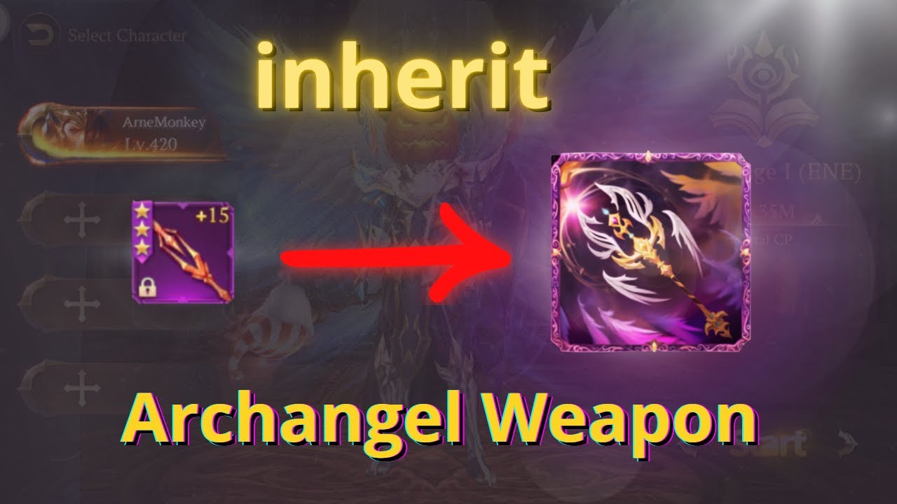 Топ-1 игрок объясняет, как наследовать оружие Archangel – Mu Dark Epoch