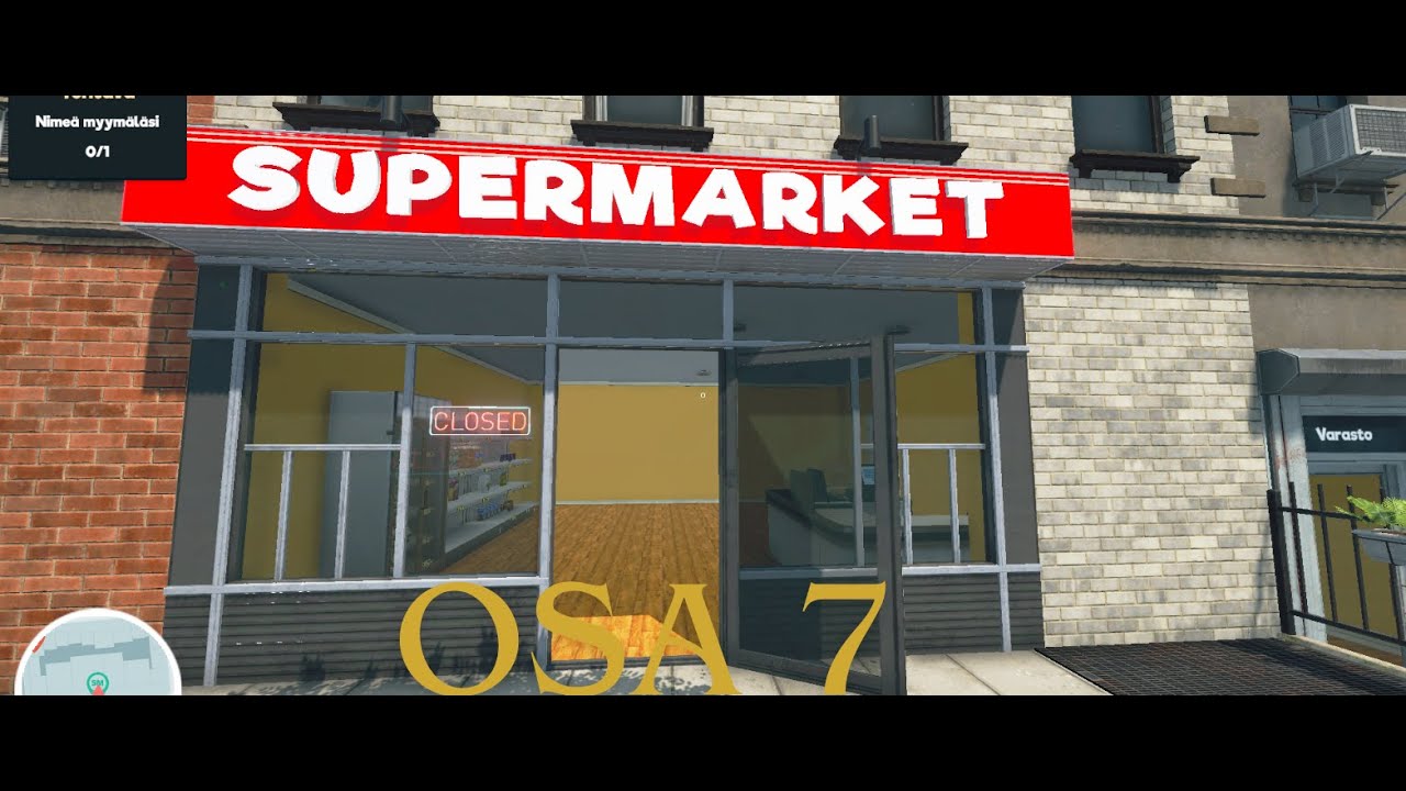 ostin itsepalvelukassan supermarket simulaatorissa
