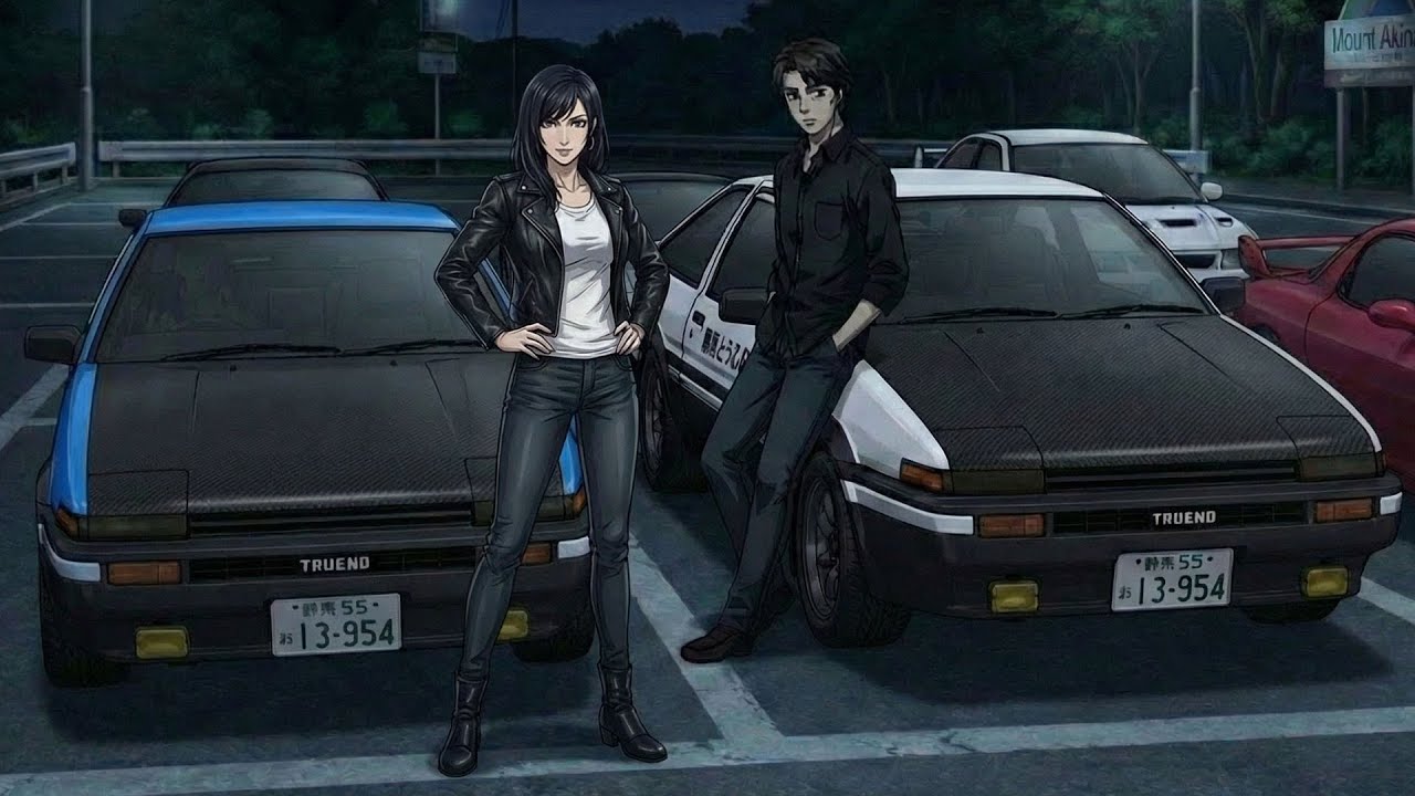 Initial D Anime - The Passing of the Torch Hyper Eurobeat X City Pop | AMV