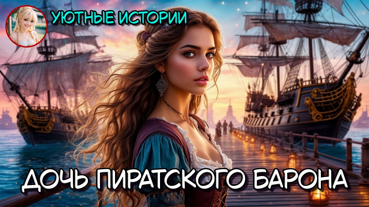 ДОЧЬ ПИРАТСКОГО БАРОНА 💞 РОМАНТИЧЕСКОЕ ФЭНТЕЗИ 💞 ПОПАДАНКА, РОМАНТИКА, ВОЛШЕБНИЦА