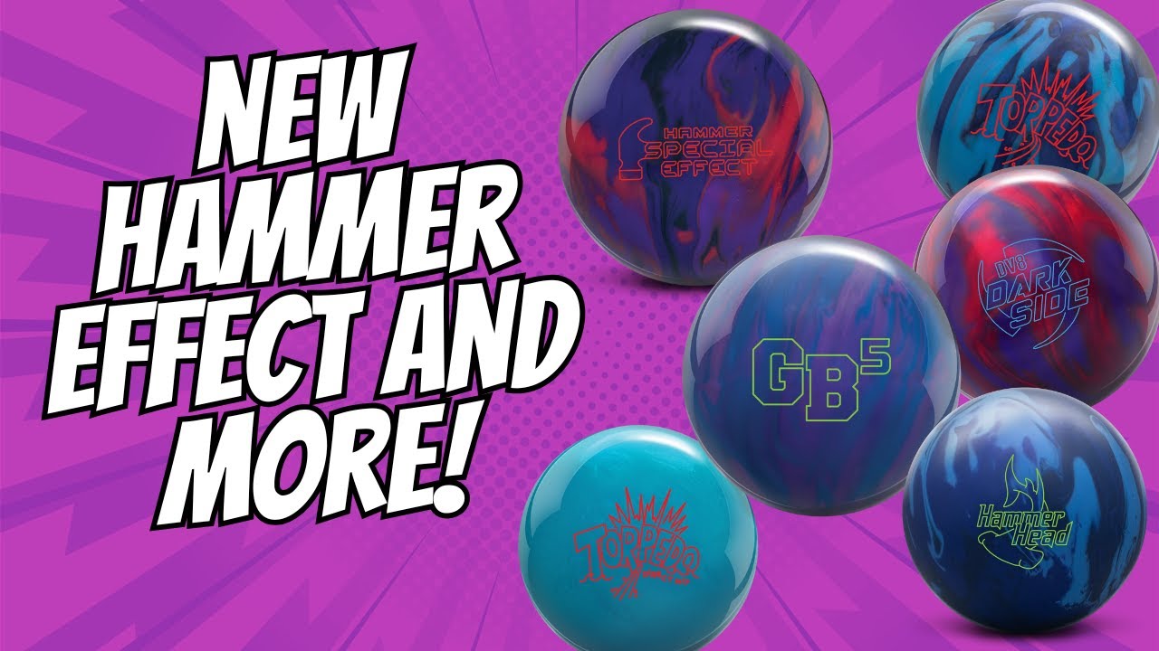 NEW HAMMER EFFECT, GB5 PEARL, and MORE! | New Brunswick and Hammer Bowling Balls