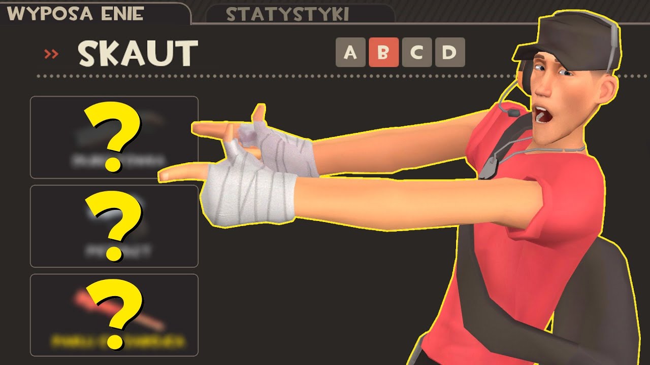 3 Najlepsze ZESTAWY BRONI dla Skauta - jaki Loadout wybrać? Poradnik Team Fortress 2