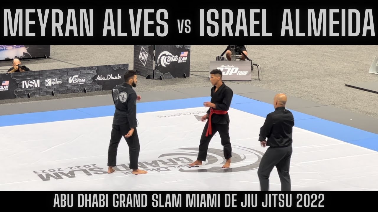 Meyran Alves vs Israel Almeida- Final Abu Dhabi Grand Slam Miami de Jiu Jitsu -69kg.