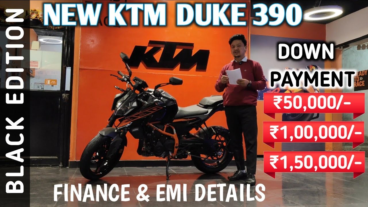2025 New KTM Duke 390 Finance Explained! | EMI, Down Payment, & Loan Details | Pricing
