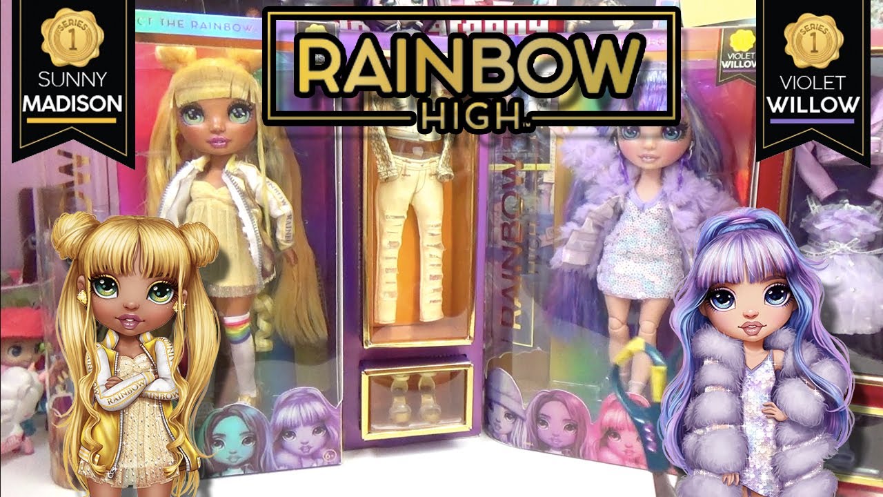 Sunny Madison & Violet Willow - RAINBOW HIGH - BASTA INFLUENCERS!