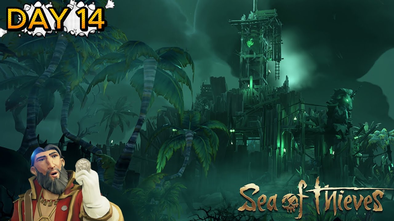 Day-14 Collecting gold for Dark adventure set in Sea of thieves