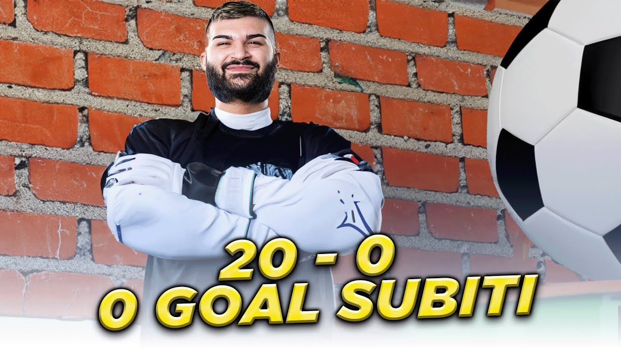 FUTCHAMPIONS CON RECORD MONDIALE!! 20-0 CON 0 GOL SUBITI