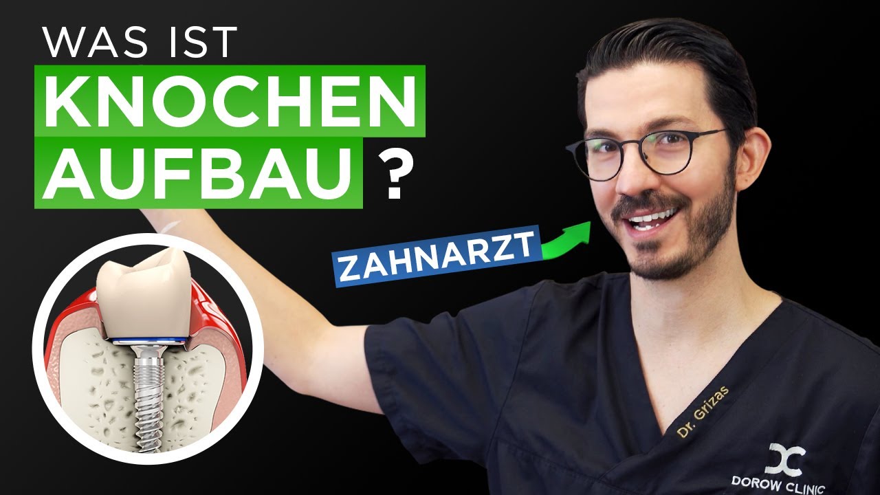 Zahnimplantate - So funktioniert der Kieferknochenaufbau