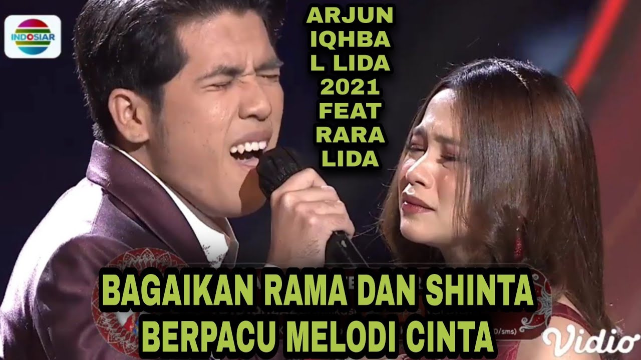 ARJUN PECAH MENGGELEGAR penampilan iqbal lida 2021 feat rara LIDA