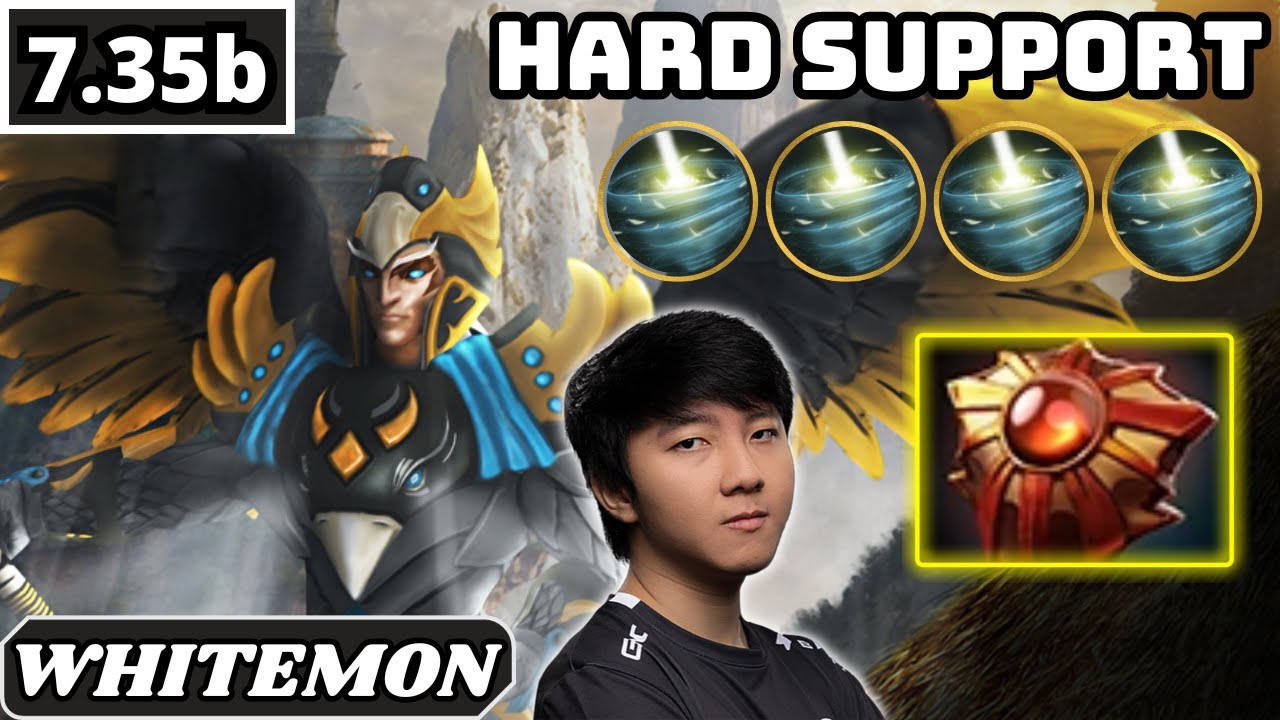 7.35b - Whitemon SKYWRATH MAGE Hard Support Gameplay - Dota 2 Full Match Gameplay
